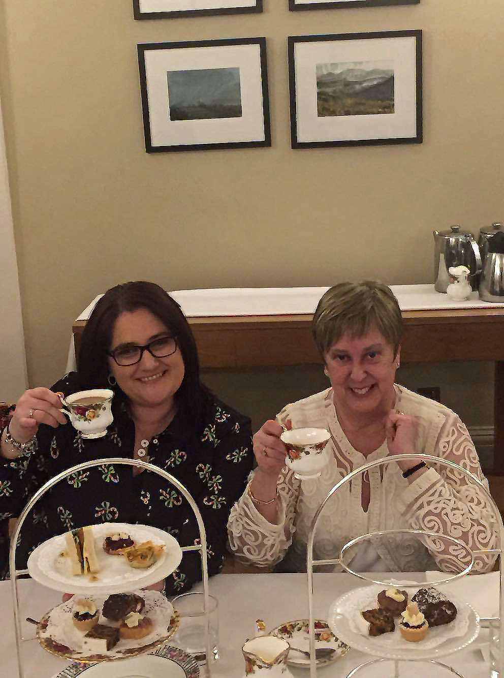Festive High Tea at The Angel Hotel, Abergavenny Aura Yoga