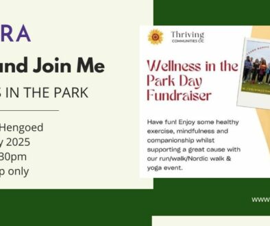 Come and join me for Wellness in the Park